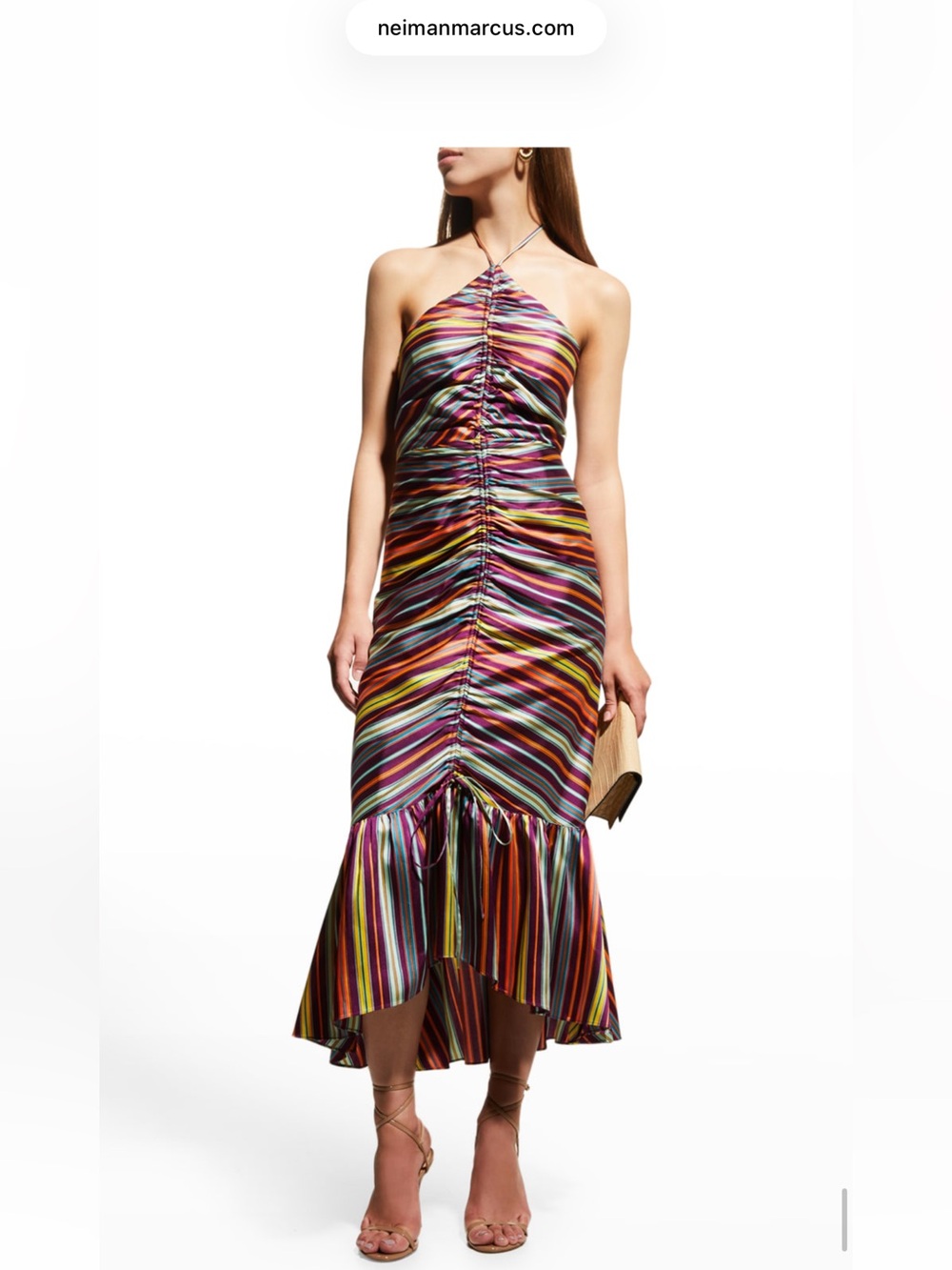 Cinq a Sept Clifton Dress – Midnight Purple Multi NWT Neiman Marcus
